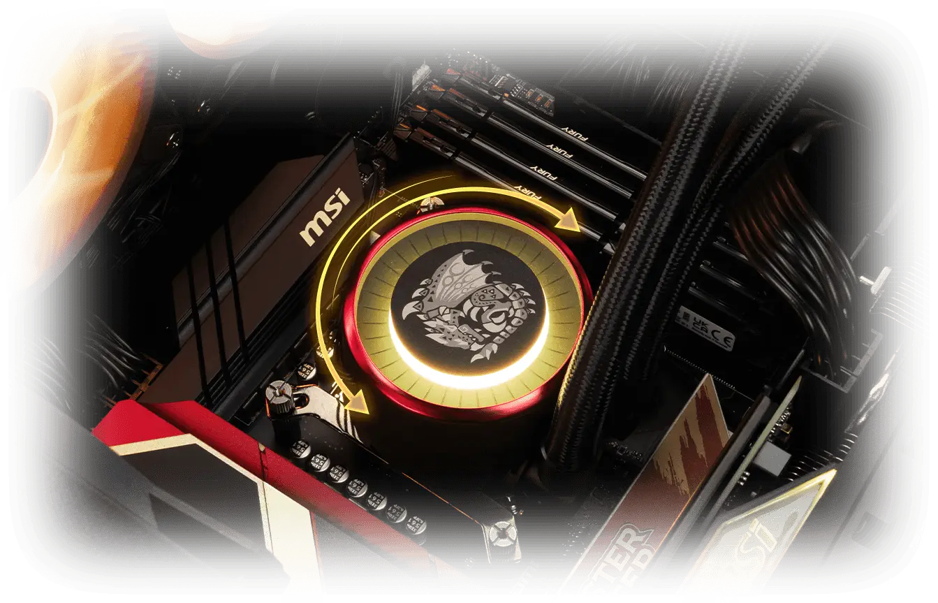 MSI MAG CORELIQUID E360 MONSTER HUNTER EDITION Liquid CPU